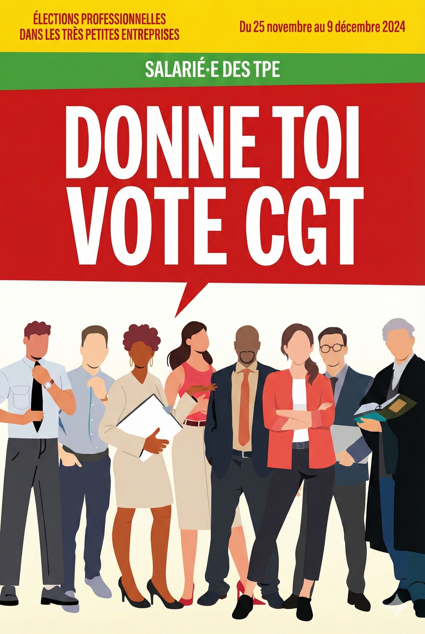 Visuel illustrant la mobilisation de la Fédération CGT des Sociétés d’Études