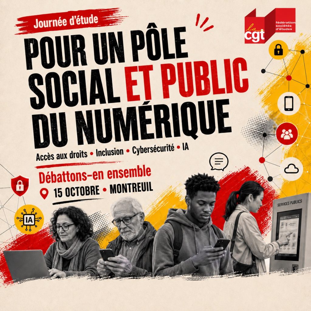 Pour un pôle social et public du numérique : une journée d’étude à Montreuil